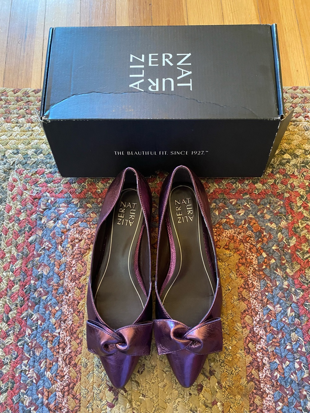 Naturalizer Havana Bow Leather Flats